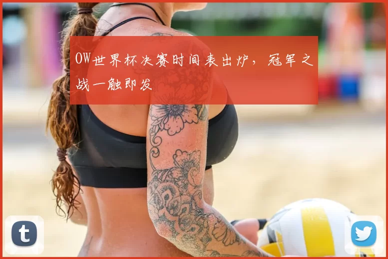 OW世界杯决赛时间表出炉，冠军之战一触即发