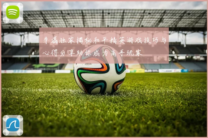 李磊独家揭秘和平精英游戏技巧与心得分享助你成为高手玩家